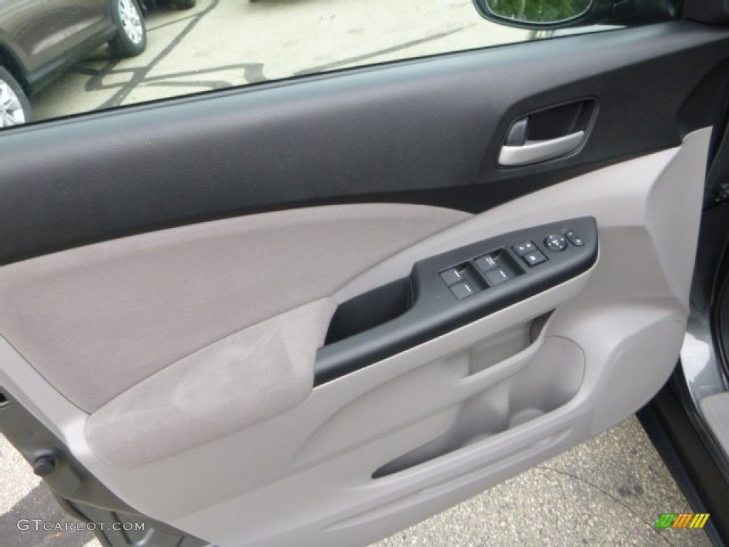 2014 CR-V EX AWD - Polished Metal Metallic / Gray photo #14