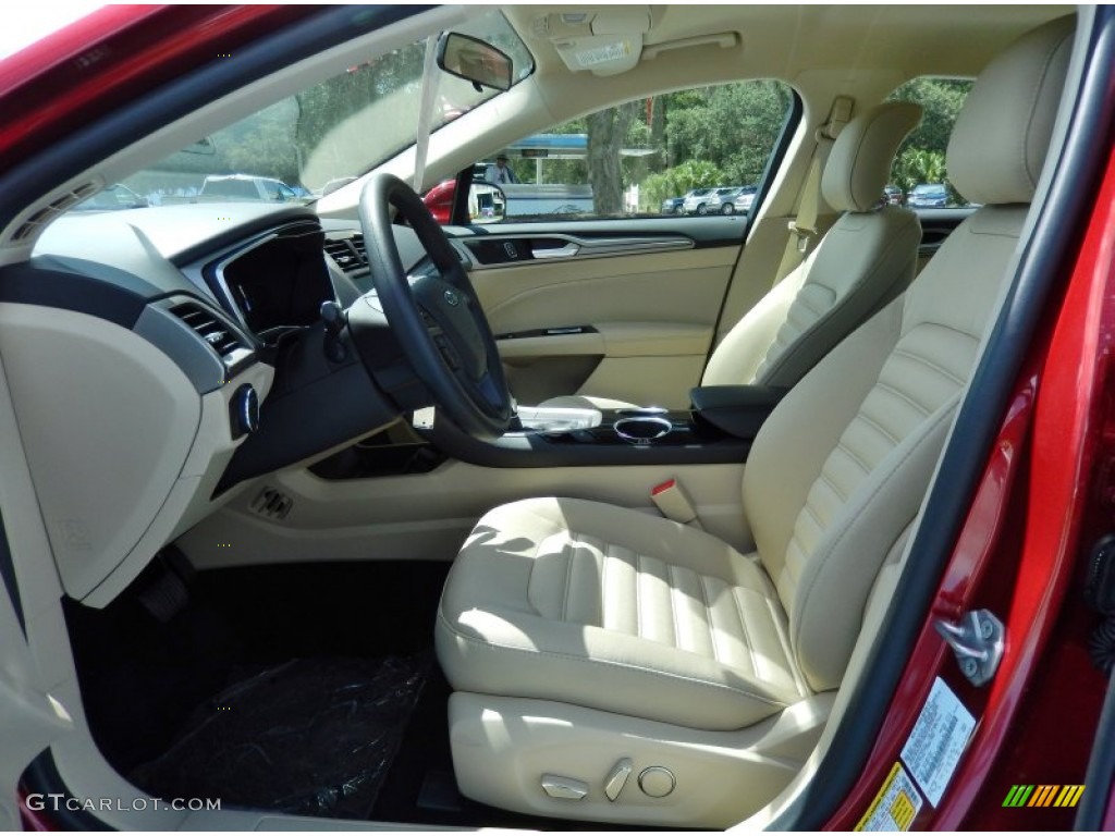 Dune Interior 2014 Ford Fusion SE Photo #85087292