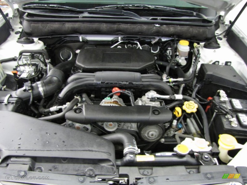 2010 Subaru Outback 2.5i Premium Wagon Engine Photos
