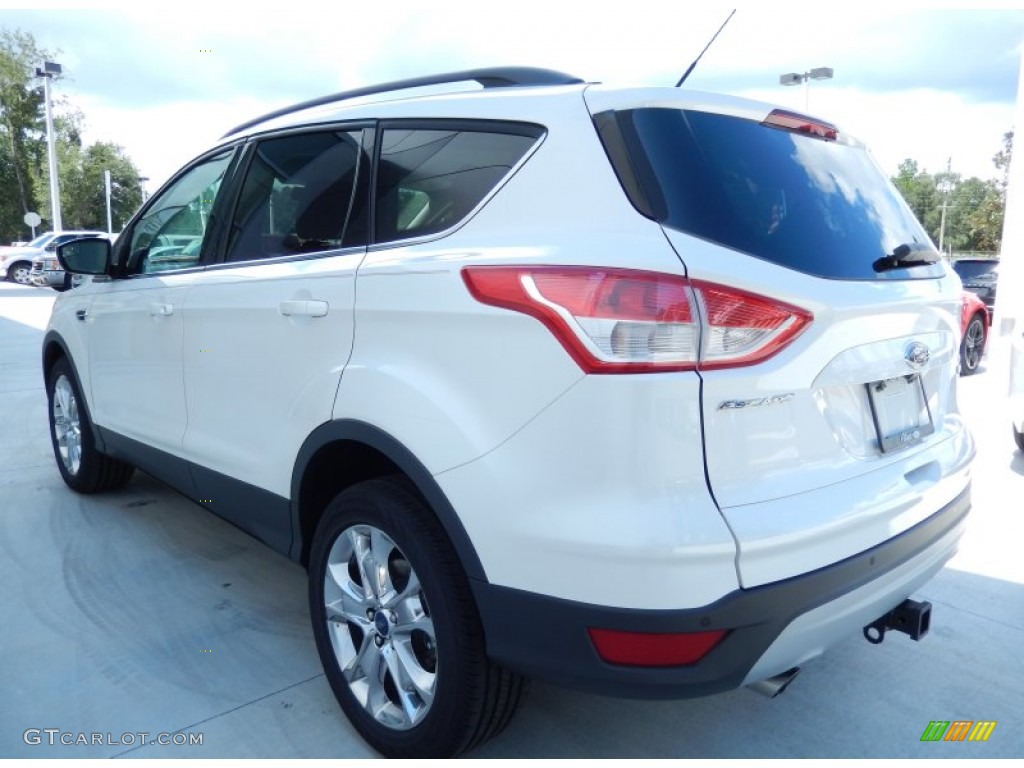 2014 Escape SE 2.0L EcoBoost - White Platinum / Medium Light Stone photo #3