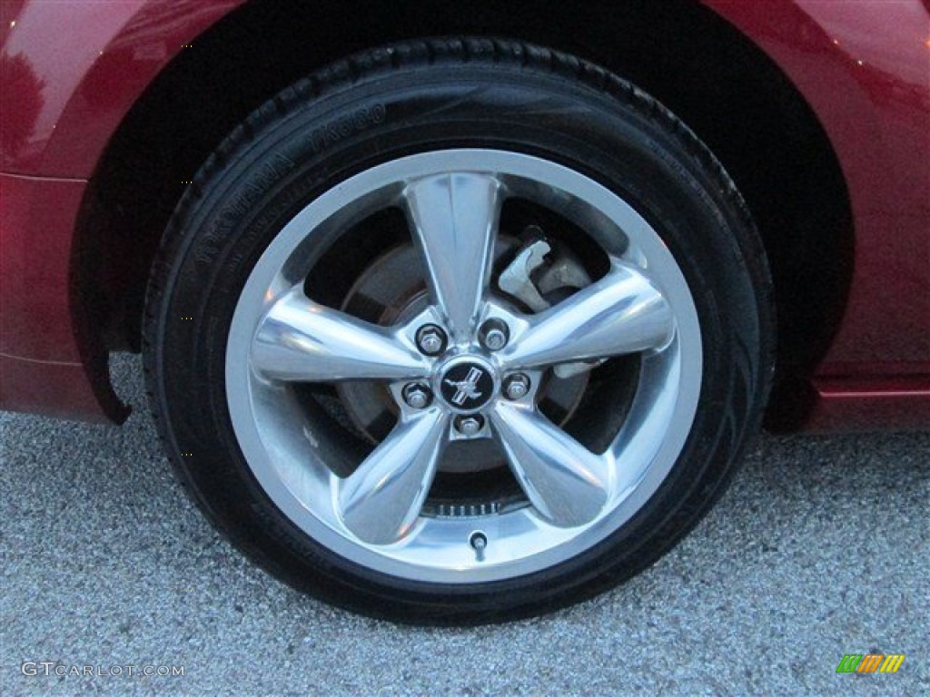 2007 Mustang GT Premium Convertible - Redfire Metallic / Black/Dove Accent photo #4