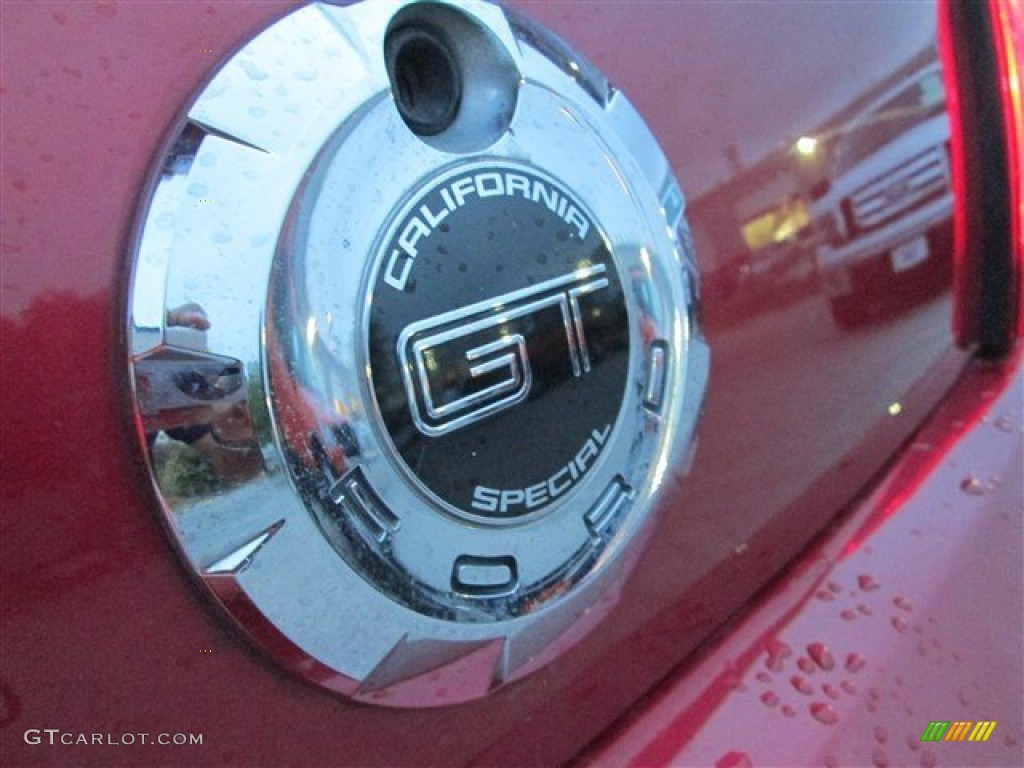 2007 Mustang GT Premium Convertible - Redfire Metallic / Black/Dove Accent photo #6