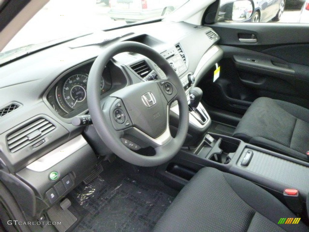 2014 CR-V EX AWD - Crystal Black Pearl / Black photo #18