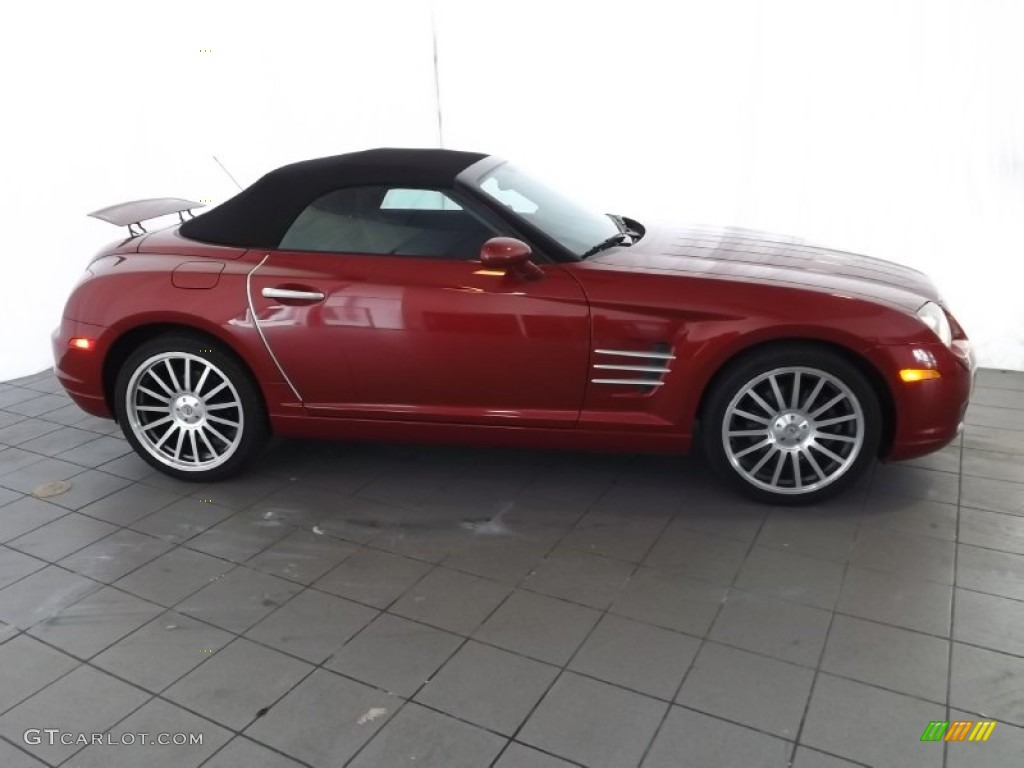 Blaze Red Crystal Pearlcoat 2005 Chrysler Crossfire Roadster Exterior Photo #85089140