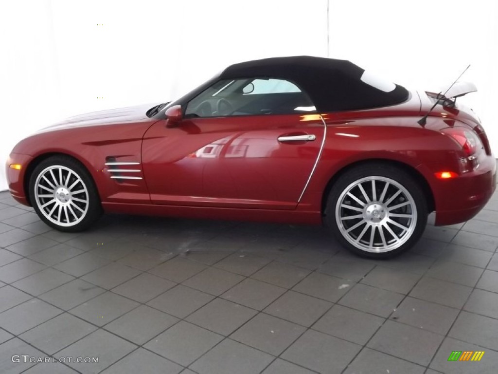 Blaze Red Crystal Pearlcoat 2005 Chrysler Crossfire Roadster Exterior Photo #85089251