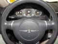 2005 Chrysler Crossfire Dark Slate Grey Interior Steering Wheel Photo