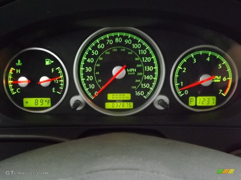 2005 Chrysler Crossfire Roadster Gauges Photos