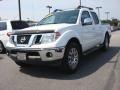 Avalanche White 2010 Nissan Frontier LE Crew Cab 4x4