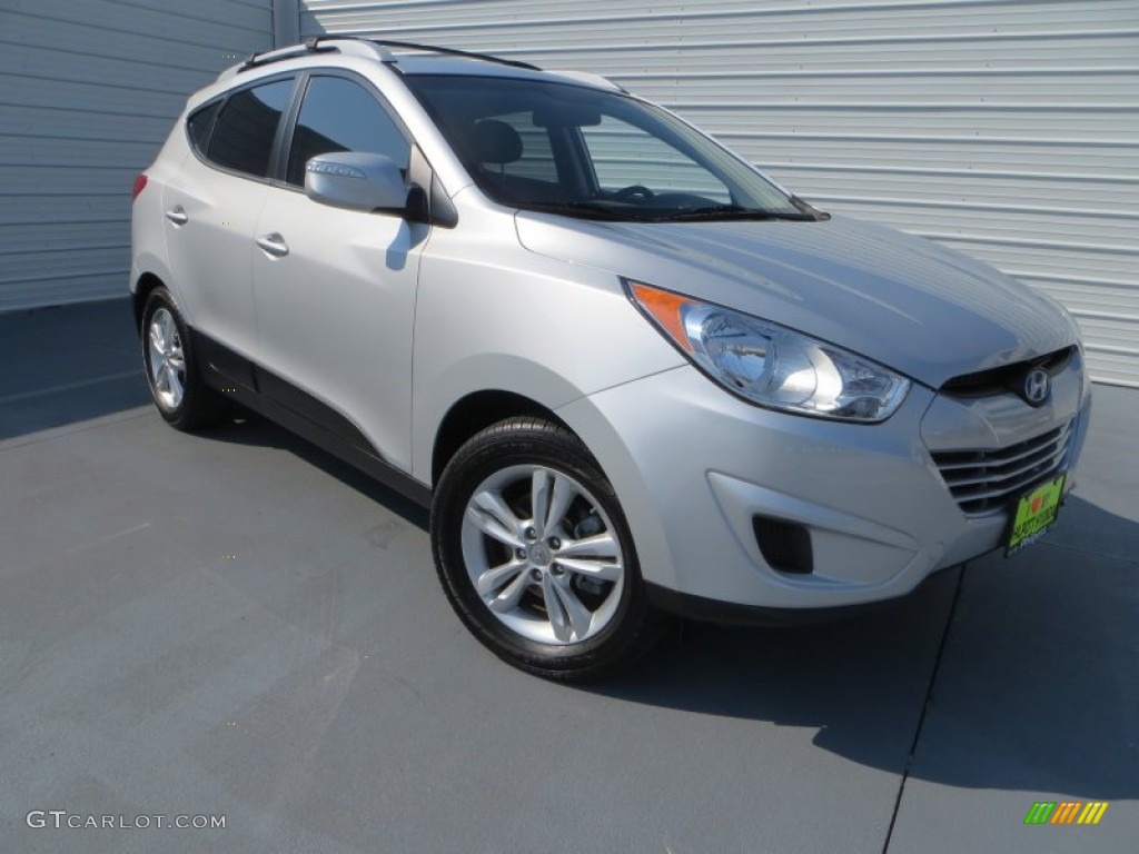 2012 Tucson Limited - Diamond Silver / Black photo #2