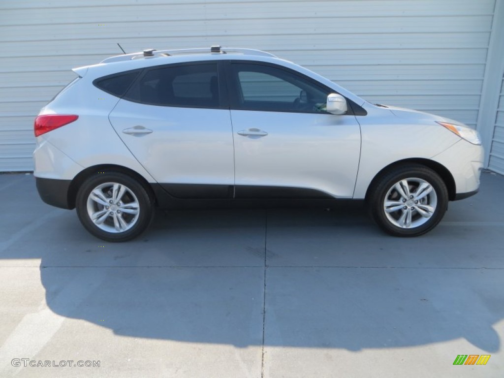 2012 Tucson Limited - Diamond Silver / Black photo #3