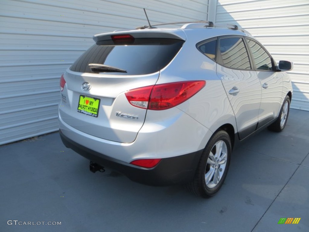 2012 Tucson Limited - Diamond Silver / Black photo #4