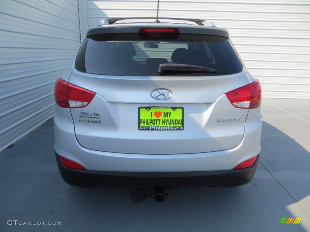 2012 Tucson Limited - Diamond Silver / Black photo #5