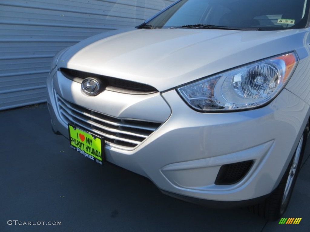 2012 Tucson Limited - Diamond Silver / Black photo #10