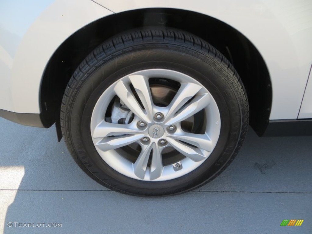 2012 Tucson Limited - Diamond Silver / Black photo #11