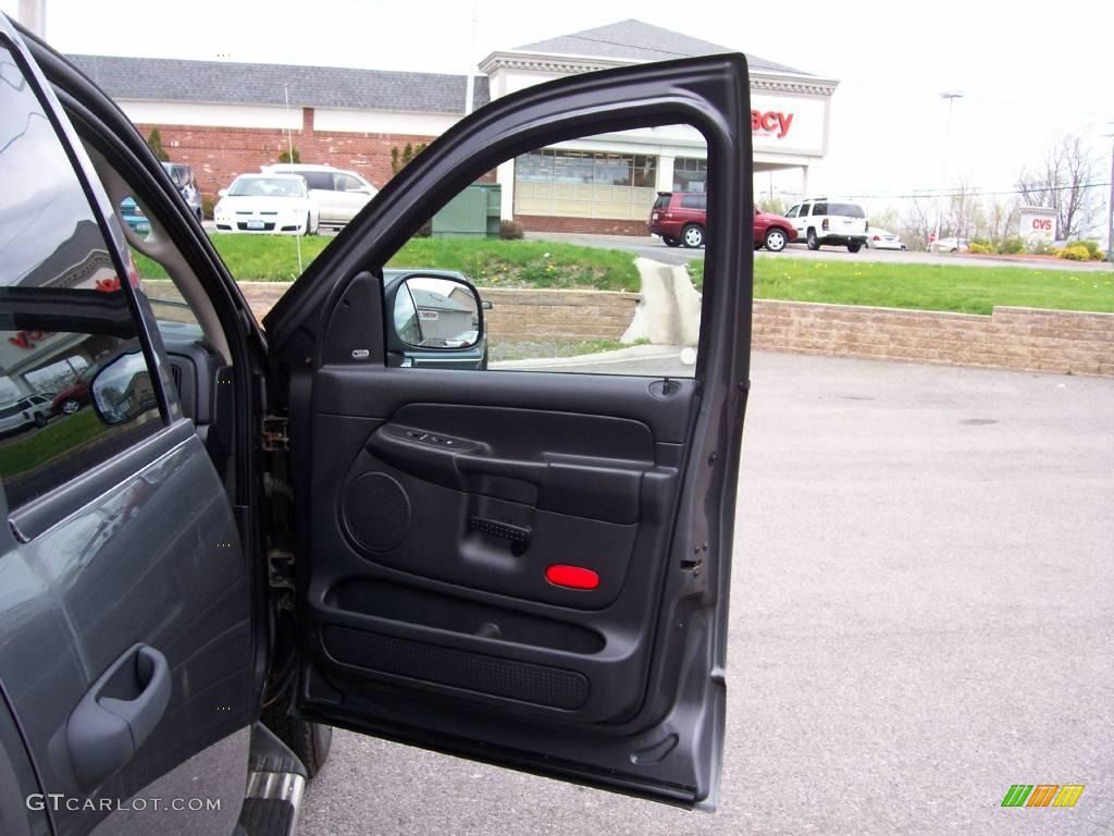2004 Ram 1500 SLT Quad Cab 4x4 - Graphite Metallic / Dark Slate Gray photo #21