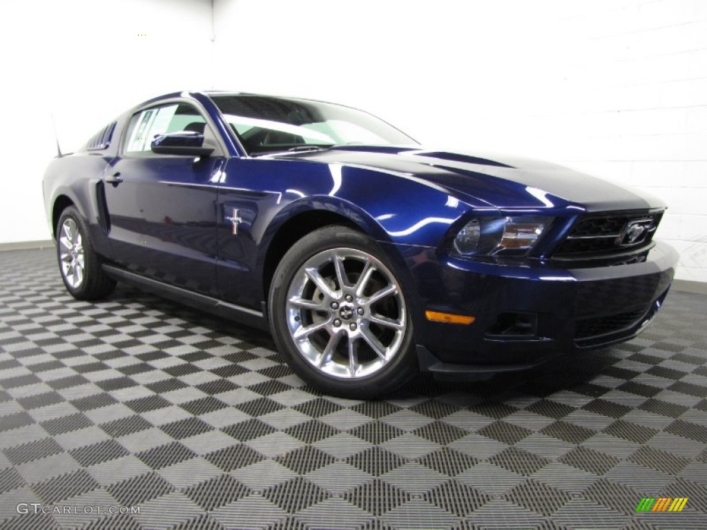 2010 Mustang V6 Premium Coupe - Kona Blue Metallic / Charcoal Black photo #1
