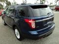 2012 Dark Pearl Blue Metallic Ford Explorer XLT  photo #9