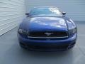 2014 Deep Impact Blue Ford Mustang V6 Coupe  photo #8