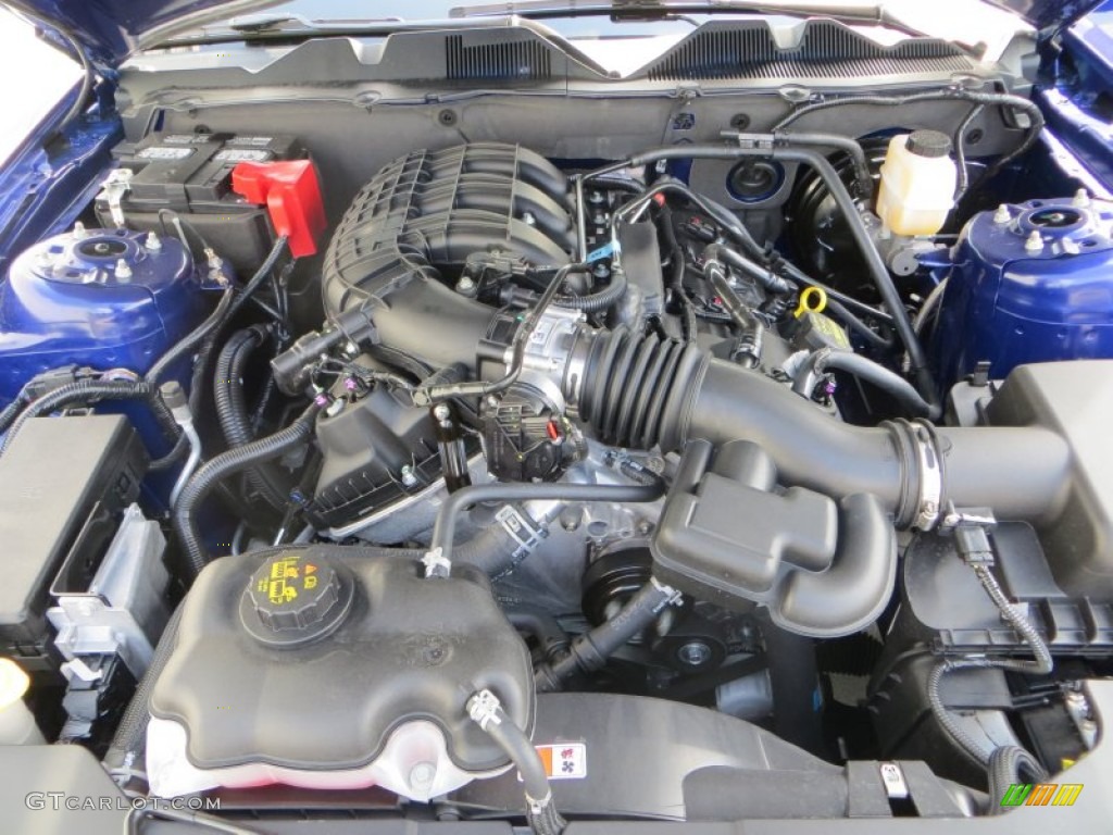 2014 Ford Mustang V6 Coupe 3.7 Liter DOHC 24-Valve Ti-VCT V6 Engine Photo #85092365