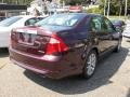 2011 Bordeaux Reserve Metallic Ford Fusion SEL V6  photo #6