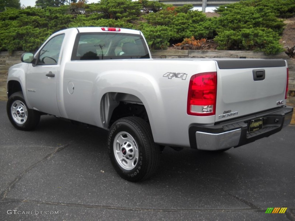 Quicksilver Metallic 2014 GMC Sierra 2500HD Regular Cab 4x4 Exterior Photo #85093313