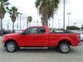 2013 Race Red Ford F150 XLT SuperCab  photo #2