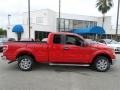 2013 Race Red Ford F150 XLT SuperCab  photo #6
