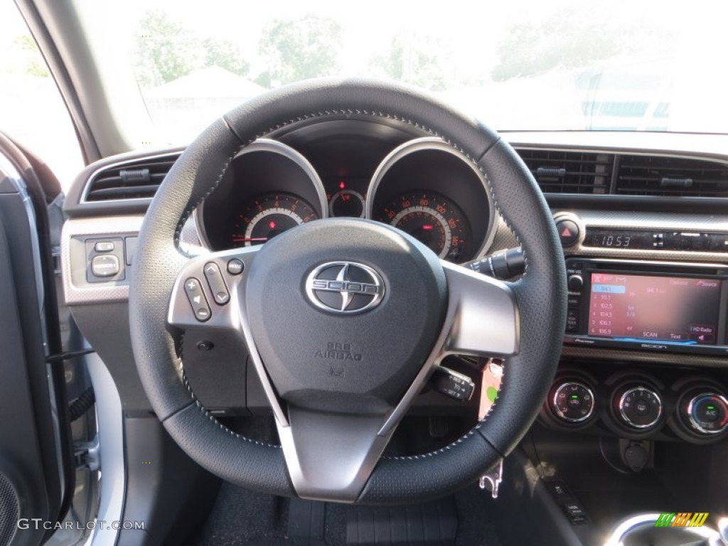 2014 Scion tC Series Limited Edition Dark Charcoal Steering Wheel Photo #85093487