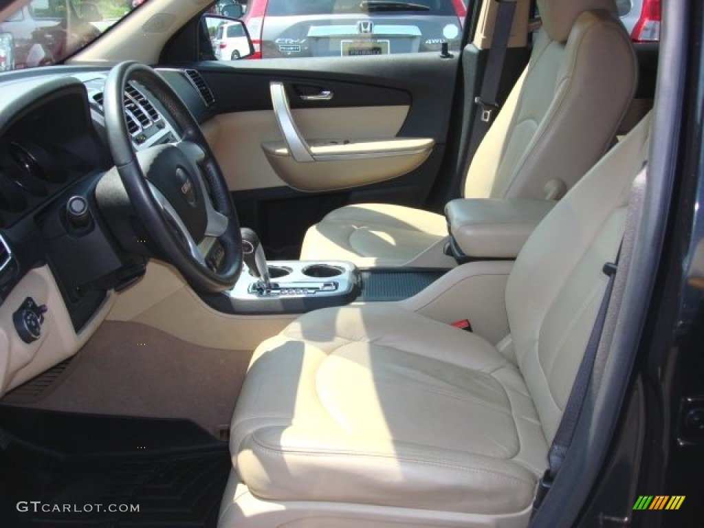 2010 Acadia SLT - Carbon Black Metallic / Cashmere photo #8