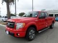 2013 Race Red Ford F150 STX SuperCab  photo #1