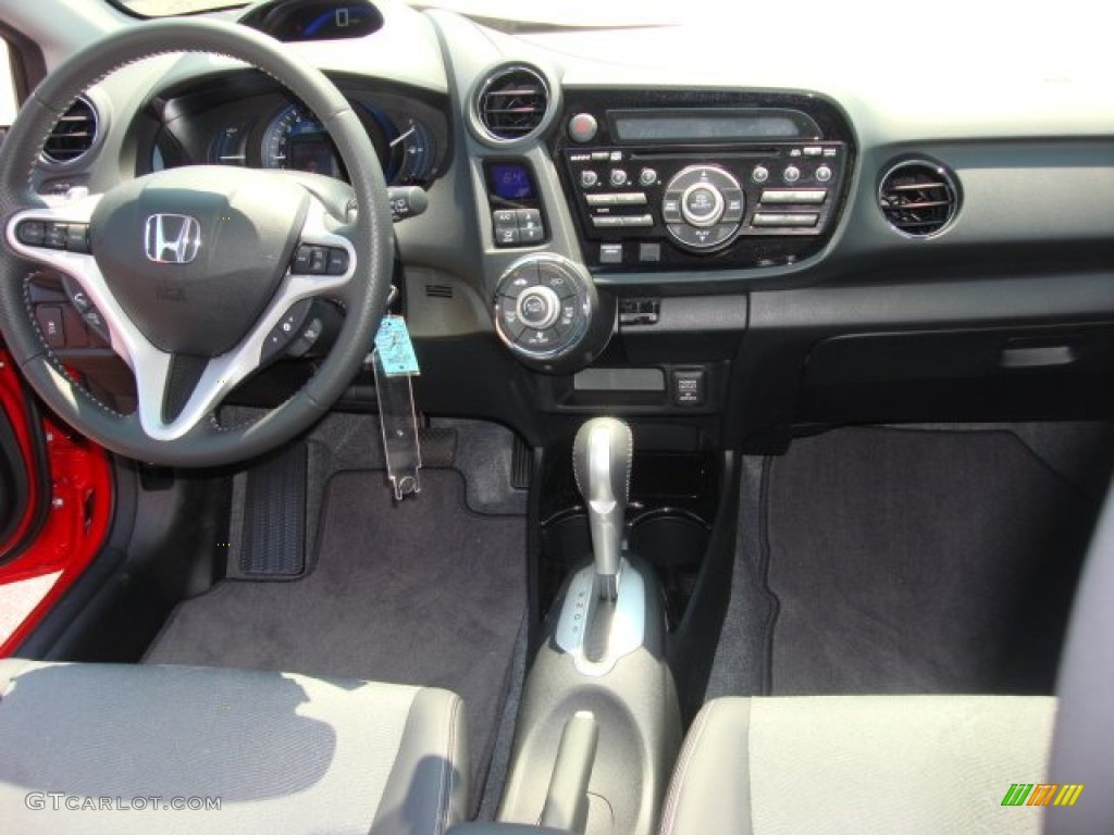 2013 Honda Insight EX Hybrid Gray Dashboard Photo #85094492