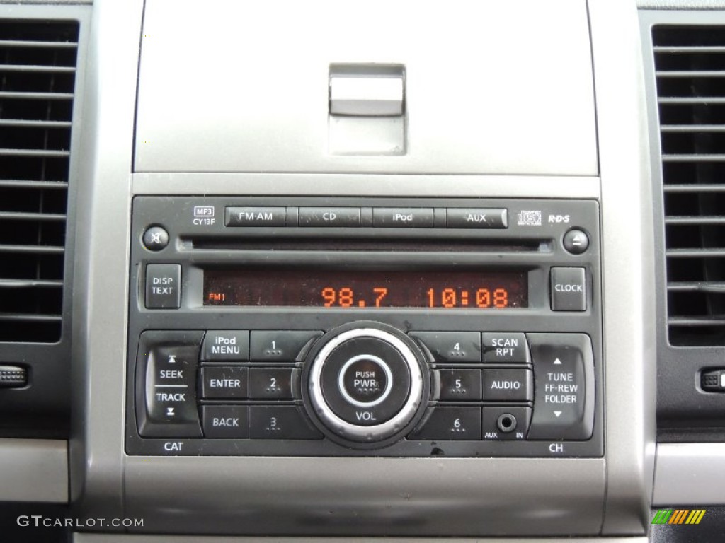 2010 Sentra 2.0 SR - Anodized Orange Metallic / Charcoal photo #21