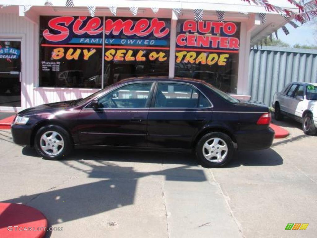 1998 Accord EX Sedan - Black Currant Pearl / Quartz photo #1