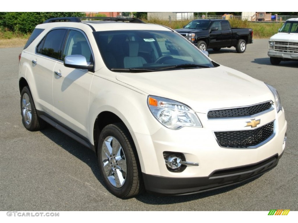 White Diamond Tricoat 2014 Chevrolet Equinox LT Exterior Photo #85094915