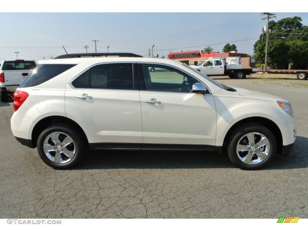 White Diamond Tricoat 2014 Chevrolet Equinox LT Exterior Photo #85095044