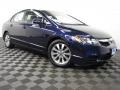 2010 Royal Blue Pearl Honda Civic EX Sedan  photo #1