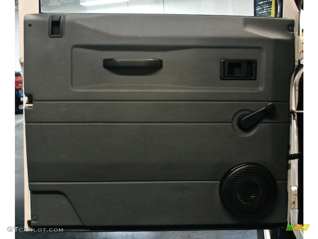 1997 Defender 90 Hard Top - Alpine White / Ash Grey Hounds Tooth photo #23