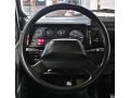 1997 Land Rover Defender Ash Grey Hounds Tooth Interior Steering Wheel Photo