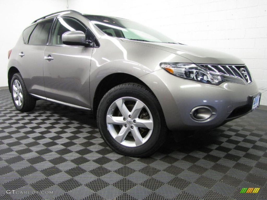2009 Murano S AWD - Brilliant Silver Metallic / Black photo #1
