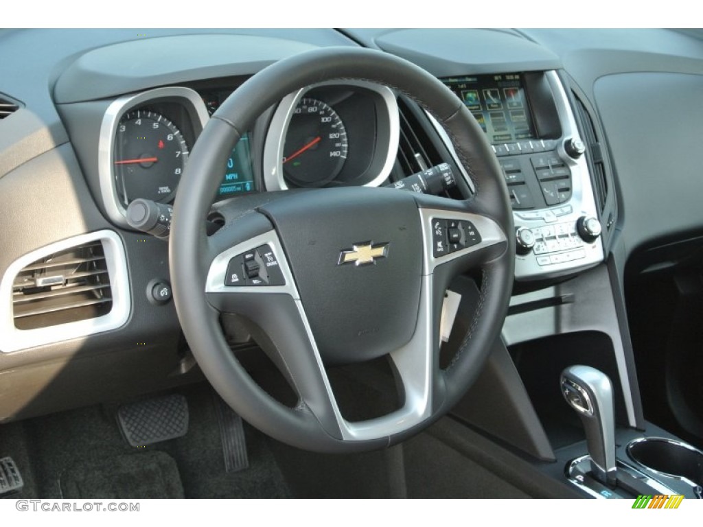 2013 Chevrolet Equinox LT Jet Black Steering Wheel Photo #85095968