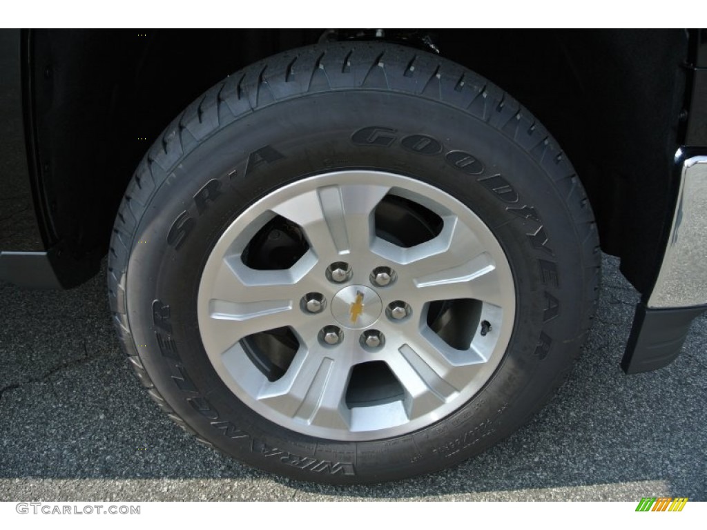 2014 Silverado 1500 LTZ Z71 Double Cab 4x4 - Black / Jet Black photo #19