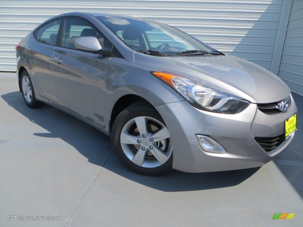 2013 Elantra GLS - Titanium Gray Metallic / Gray photo #1