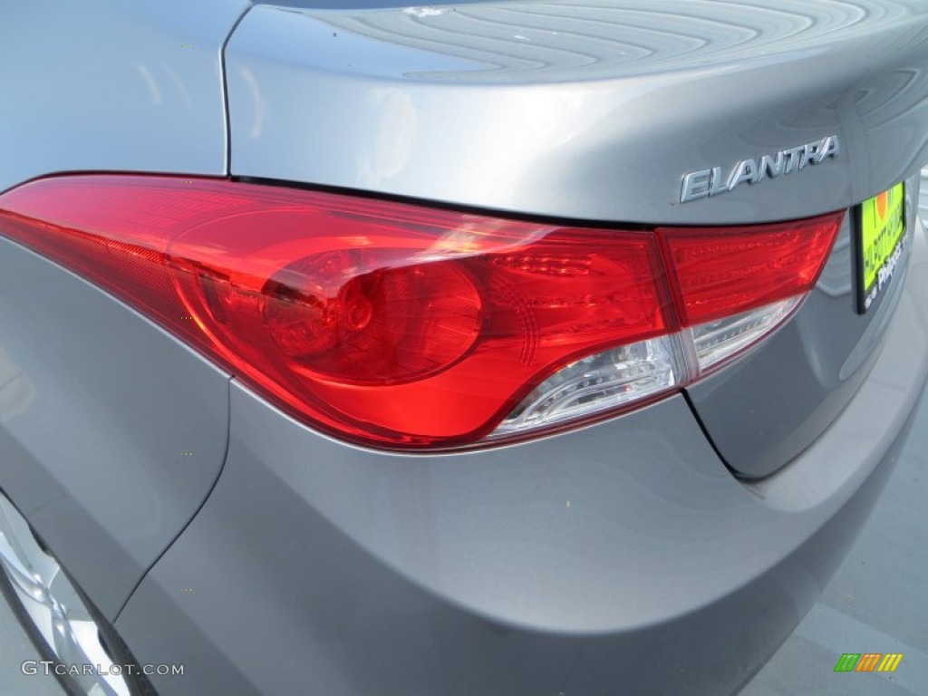 2013 Elantra GLS - Titanium Gray Metallic / Gray photo #11