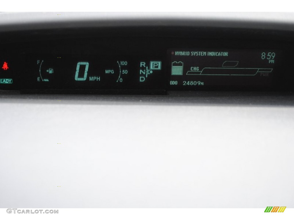 2011 Prius Hybrid III - Winter Gray Metallic / Misty Gray photo #19