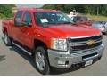 2014 Victory Red Chevrolet Silverado 2500HD LT Crew Cab 4x4  photo #1