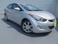 2013 Shimmering Air Silver Hyundai Elantra Limited  photo #1