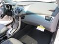 2013 Shimmering Air Silver Hyundai Elantra Limited  photo #17