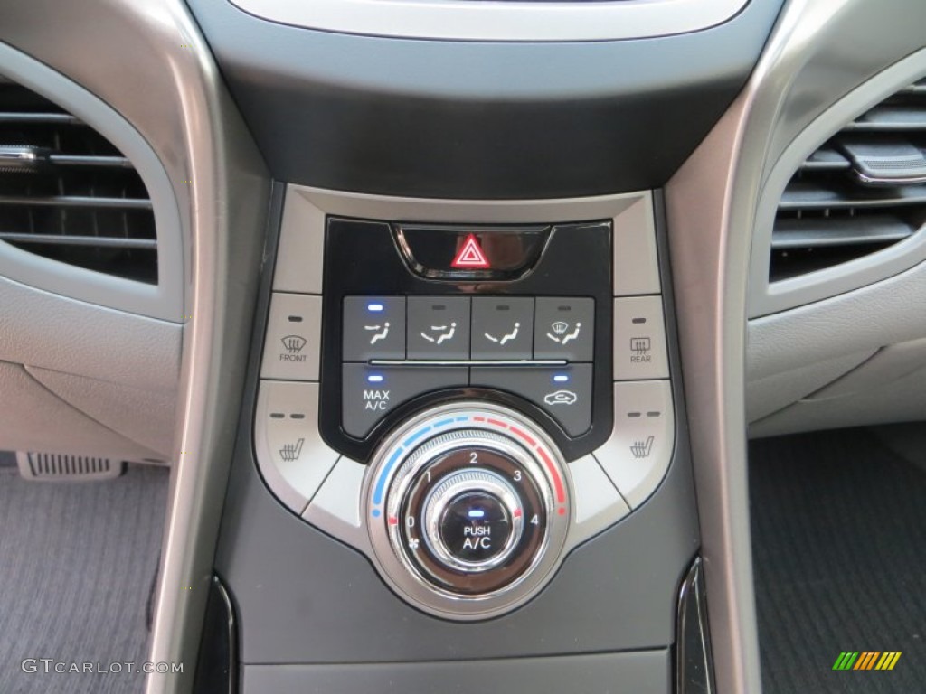 2013 Elantra Limited - Shimmering Air Silver / Gray photo #30