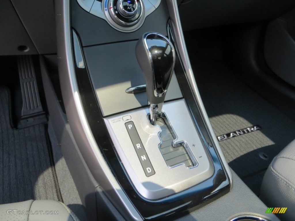 2013 Elantra Limited - Shimmering Air Silver / Gray photo #31