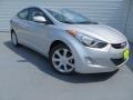 2013 Shimmering Air Silver Hyundai Elantra Limited  photo #38